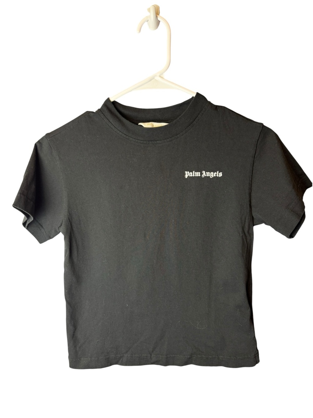 Palm Angels Kids Logo Print T-Shirt 8
